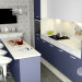 Kitchen in 3d max vray image