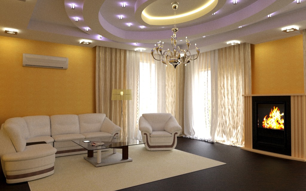 Salon dans 3d max Other image