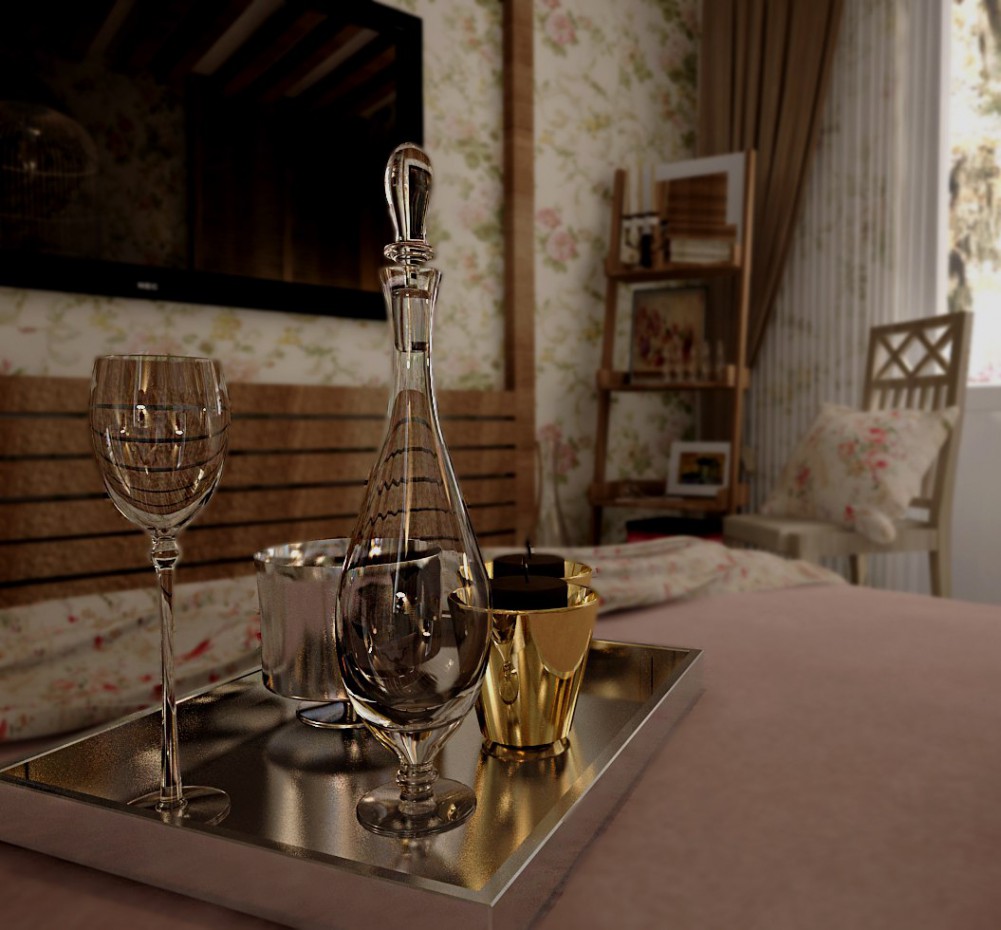 imagen de Cuarto en 3d max vray 3.0