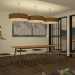 Sala de estar em 3d max vray 2.0 imagem