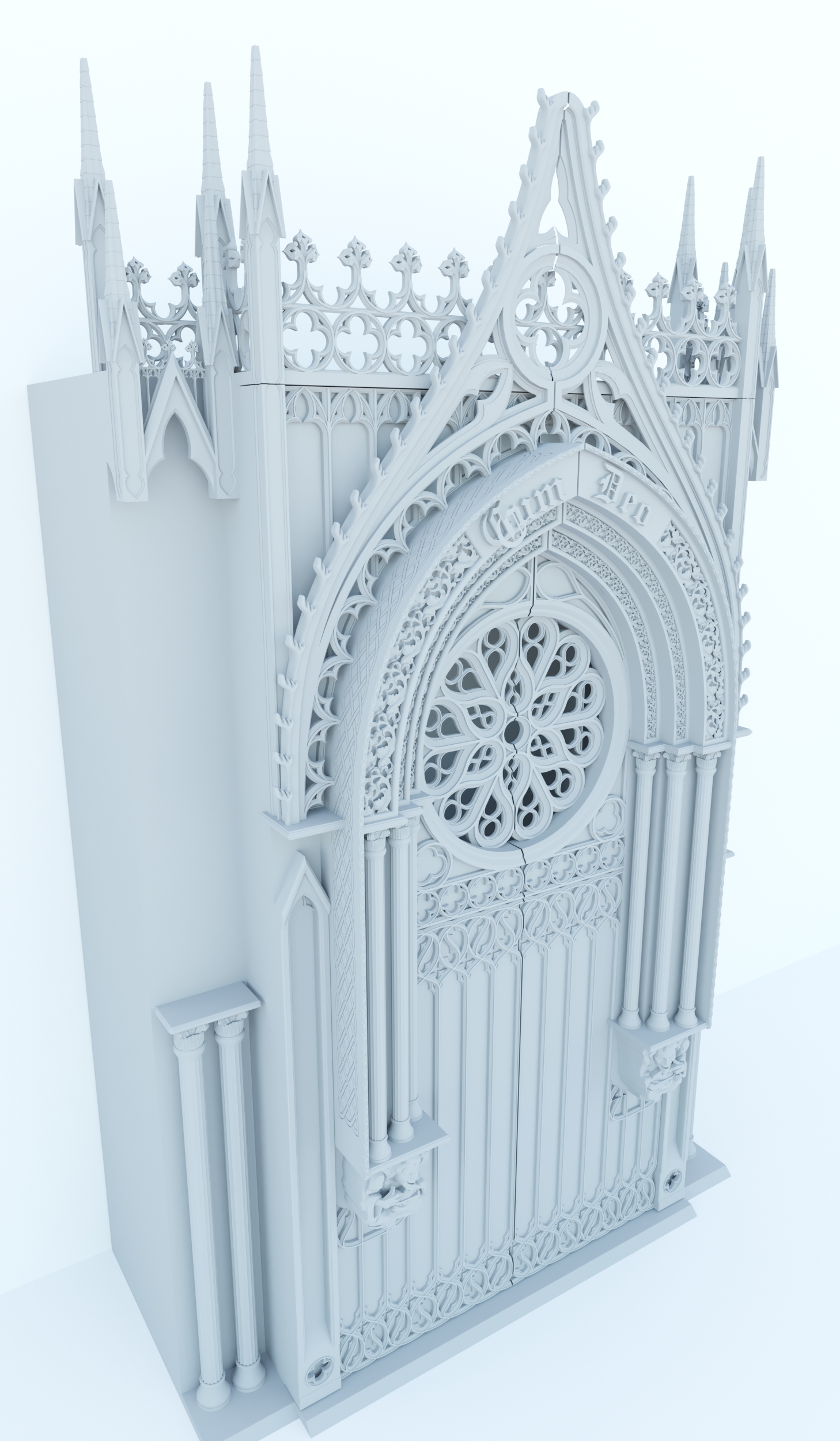 armoire dans Rhino corona render image