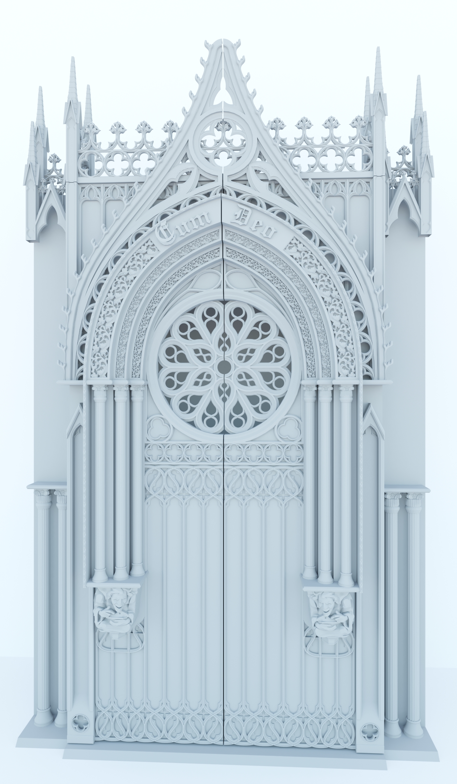 armoire dans Rhino corona render image