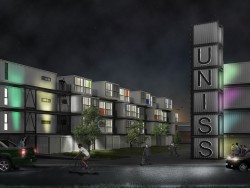 Campus in der Nacht