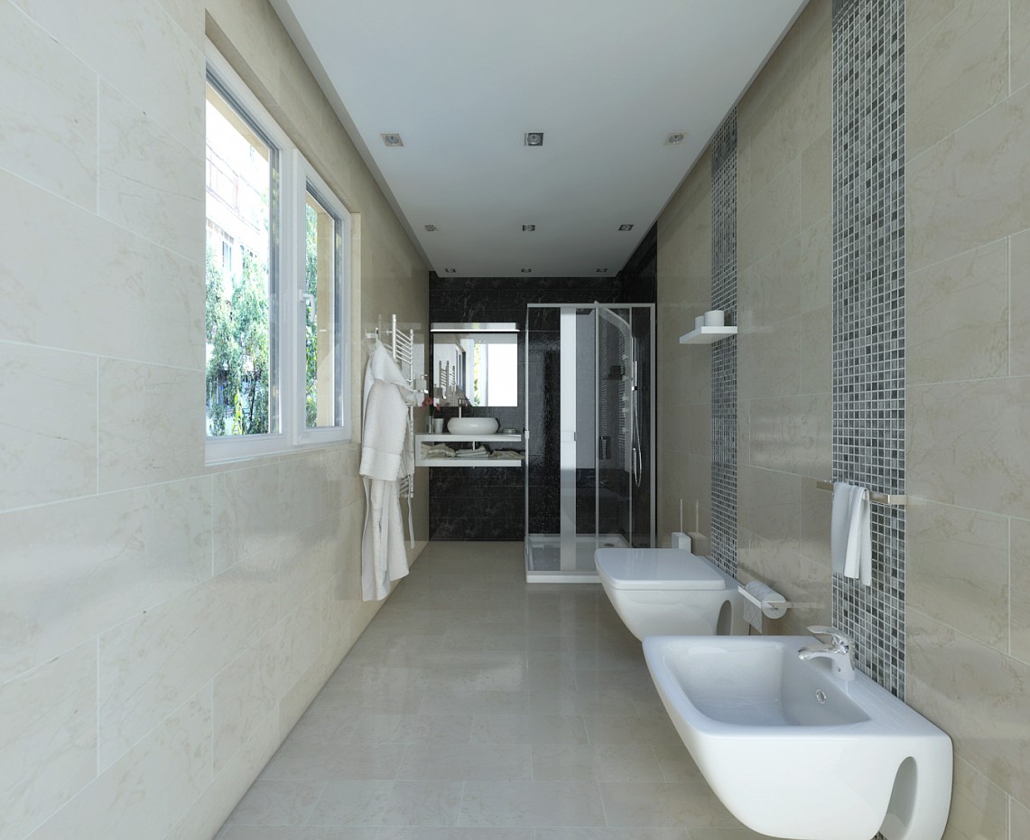 imagen de bañera en 3d max mental ray