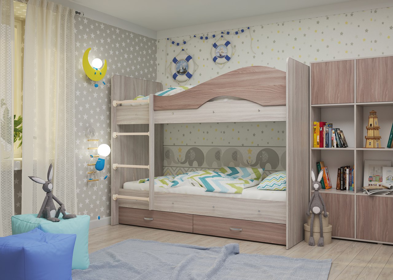 Chambres d’enfants dans 3d max vray 3.0 image