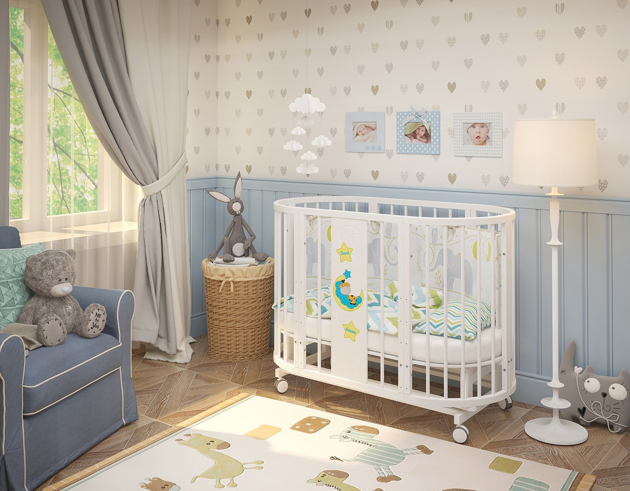 Chambres d’enfants dans 3d max vray 3.0 image