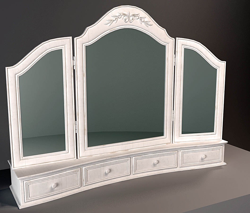 Miroir de la parole dans 3d max vray image