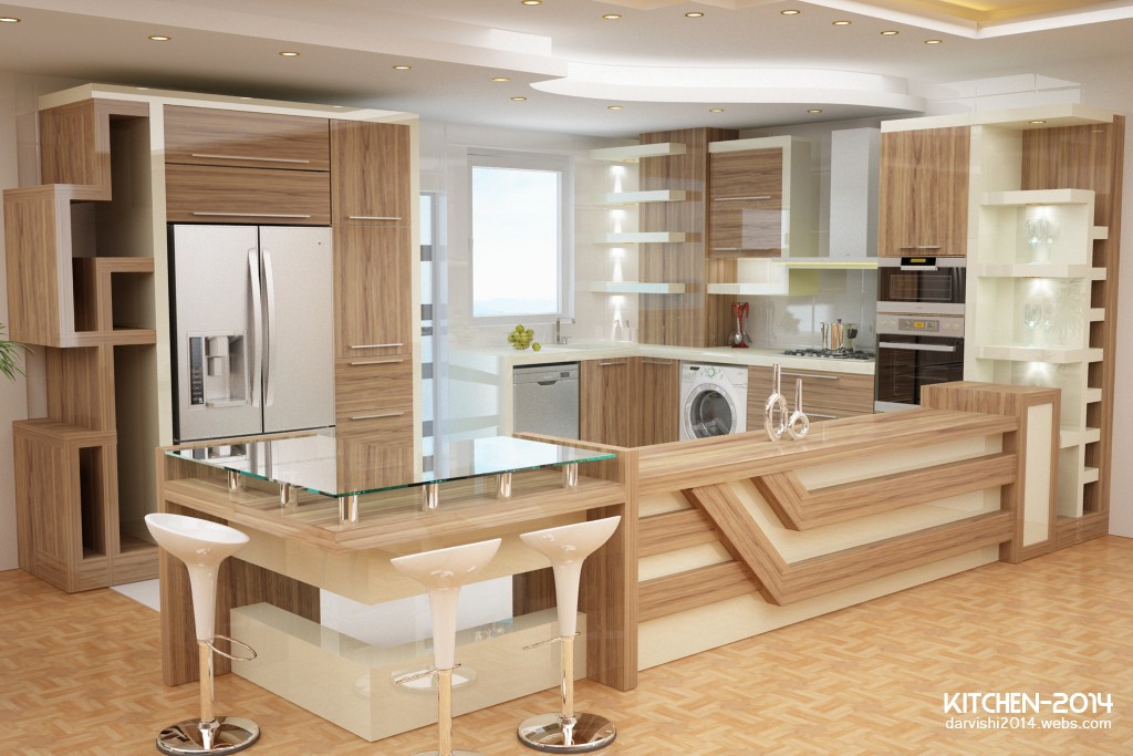 Cuisine dans 3d max vray image