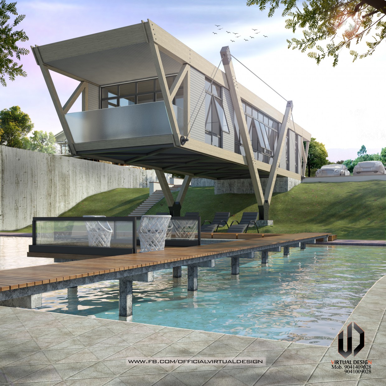 imagen de IMPRESIONANTE EXTERIOR en 3d max vray 3.0