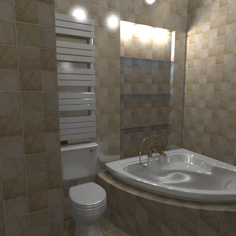 Salle de bain dans 3d max Other image