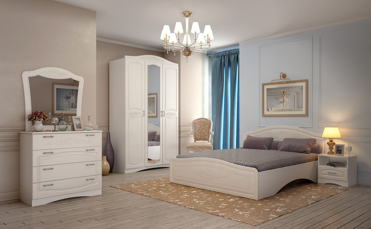 camere da letto in 3d max vray 3.0 immagine