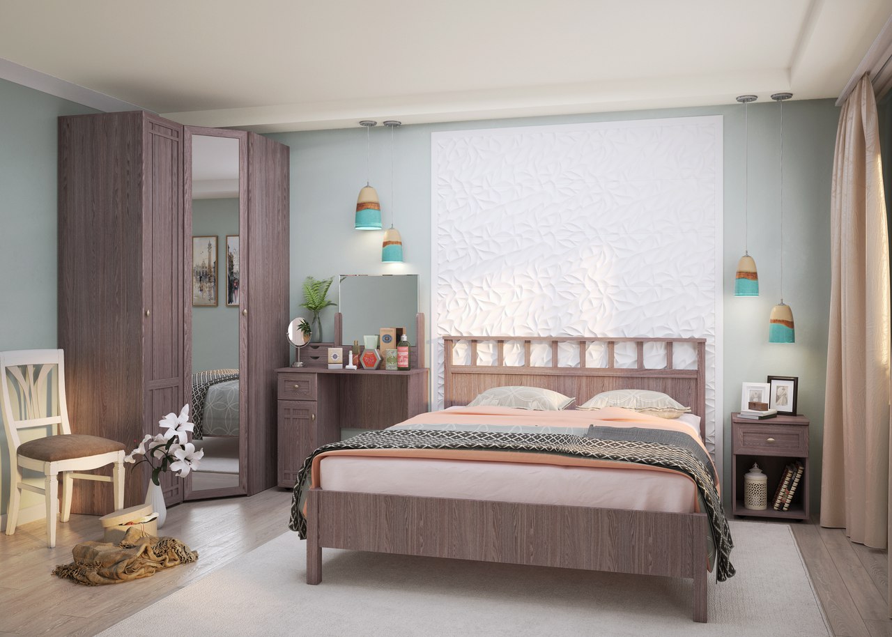 camere da letto in 3d max vray 3.0 immagine