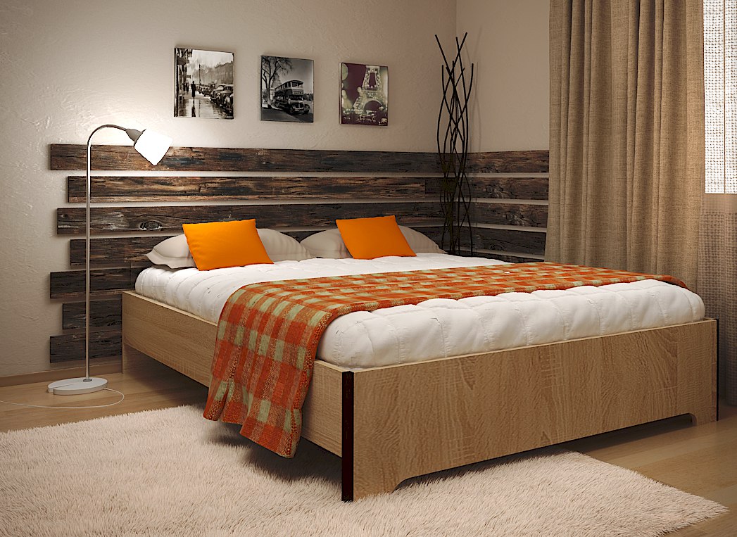 camere da letto in 3d max vray 3.0 immagine