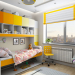 Children's interior design for a little girl in Chernigov