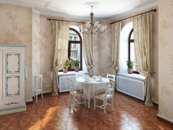 Фрагмент кухни в старом доме