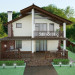 Maison vacance dans 3d max vray image