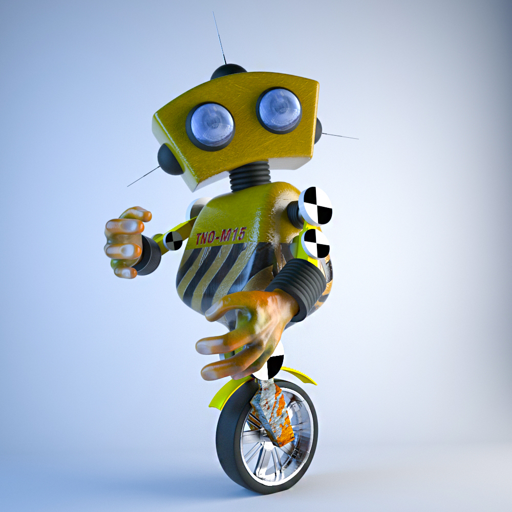 imagen de Robot en 3d max vray 3.0