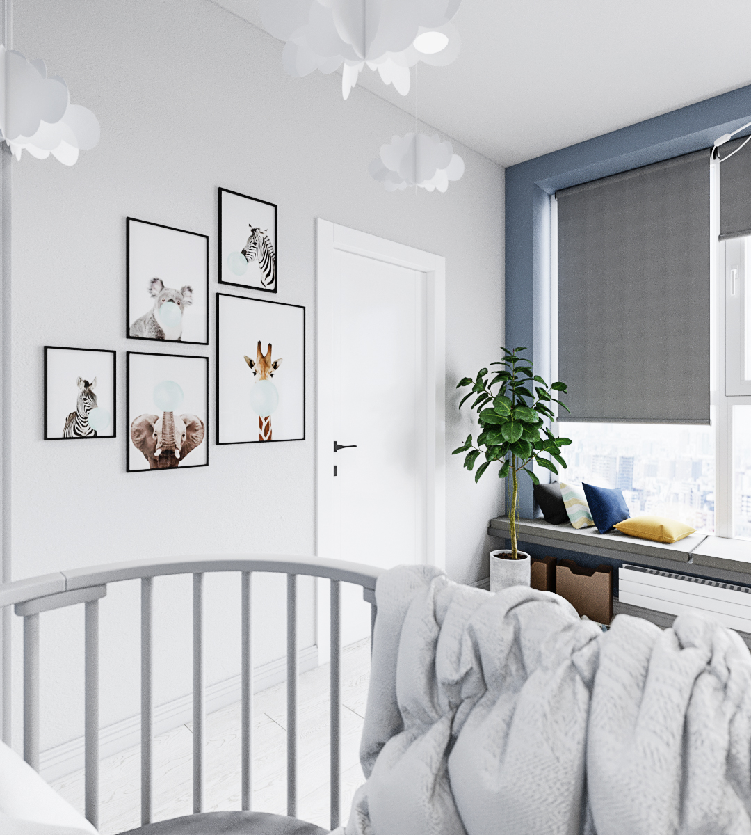 imagen de Niños brillantes en 3d max corona render