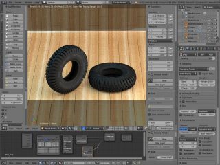 Моделирование колеса в Blender 2.7