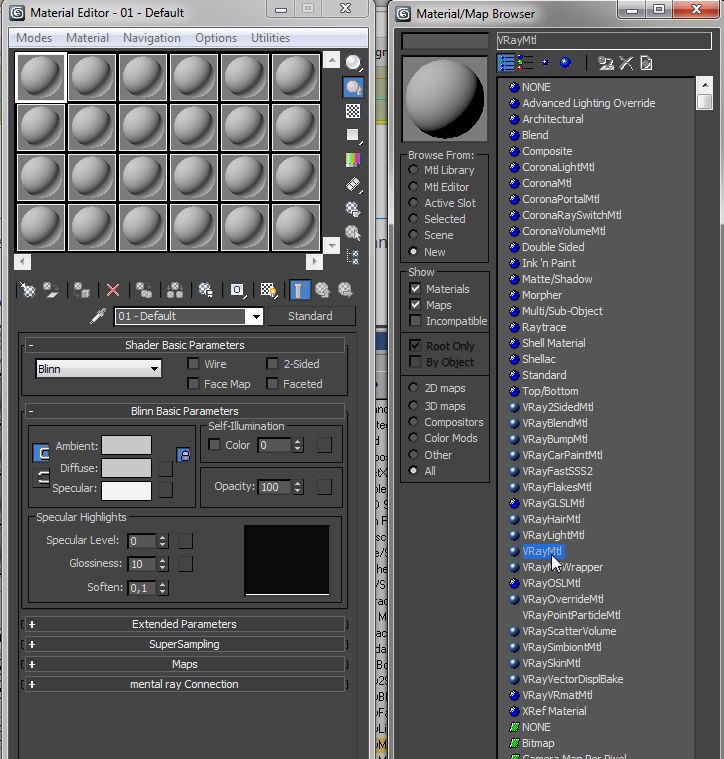 Free Vray Tutorial - The basics of creating Vray materials