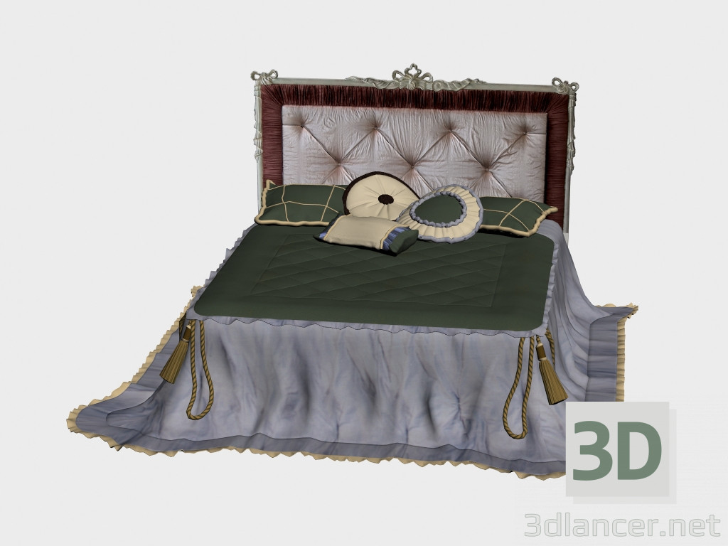 3d model Cama Notte 3 - vista previa