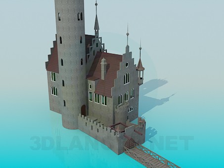 Modelo 3d Castelo - preview