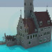 3d model Castle - preview