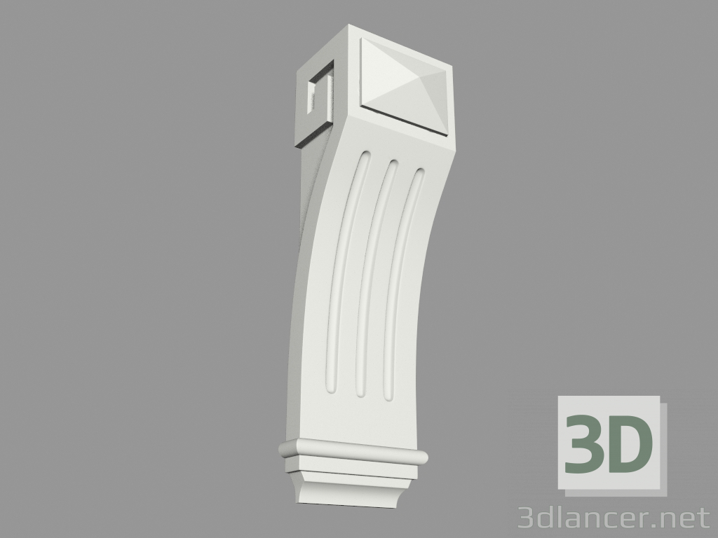 Modelo 3d Suporte (KR22) - preview