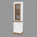 Modelo 3d Vitrine 1 porta 1D (PRO.020.XX 60x204x42cm) - preview