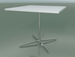 Table carrée 5511, 5531 (H 74 - 89x89 cm, Blanc, LU1)