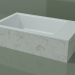 Modelo 3d Lavatório de bancada (01R131102, Carrara M01, L 60, P 36, H 16 cm) - preview