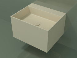 Lavabo sospeso (02UN32302, Bone C39, L 60, P 50, H 36 cm)