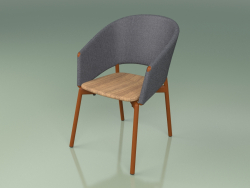 Silla confort 022 (Metal Rust, Gris)