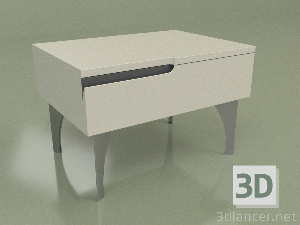 3d model Mesita de noche GL 200 (fresno) - vista previa