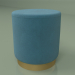 modello 3D Pouf Dior diametro 40 (blu) - anteprima