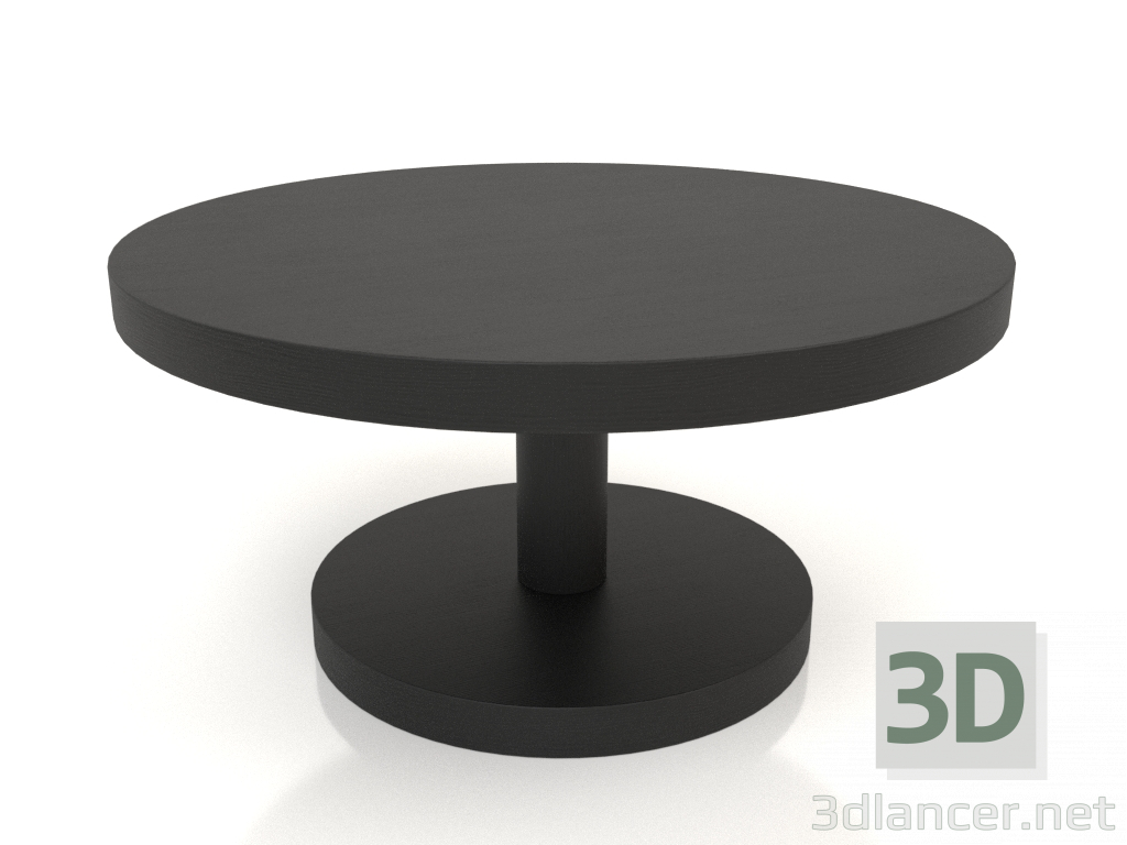 Modelo 3d Mesa de centro JT 022 (D=800x400, madeira preta) - preview