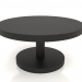 3d model Coffee table JT 022 (D=800x400, wood black) - preview