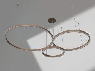 Modelo 3D "Suspensión Thor café d80+60+40 (08223,04)"