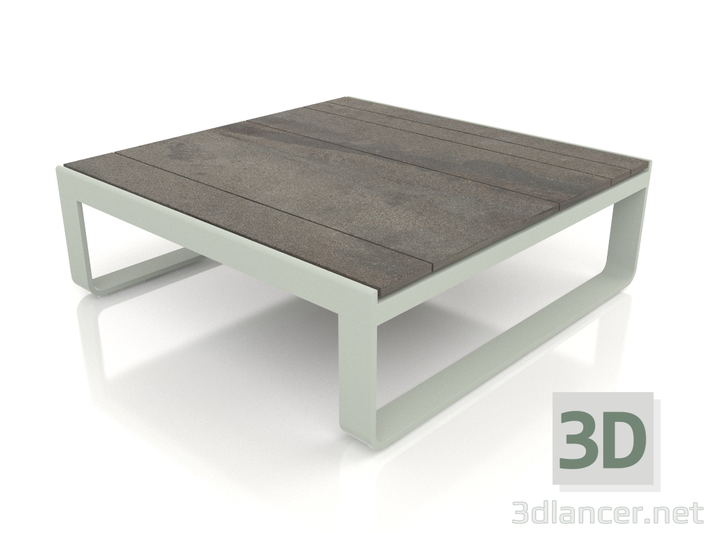 3d модель Кофейный столик 90 (DEKTON Radium, Cement grey) – превью