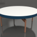 3d model Mesa de centro redonda Ø90x36 (Gris azul, DEKTON Zenith) - vista previa