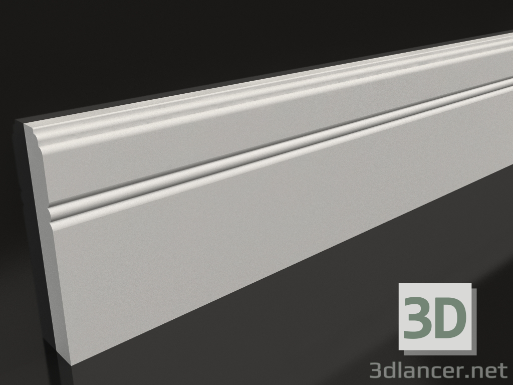 modèle 3D Socle de sol en plâtre PN 013 (110x15) - preview