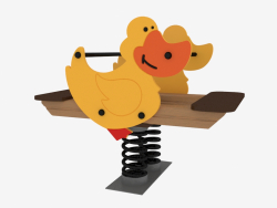 Sedia a dondolo del parco giochi per bambini Duck (6134)