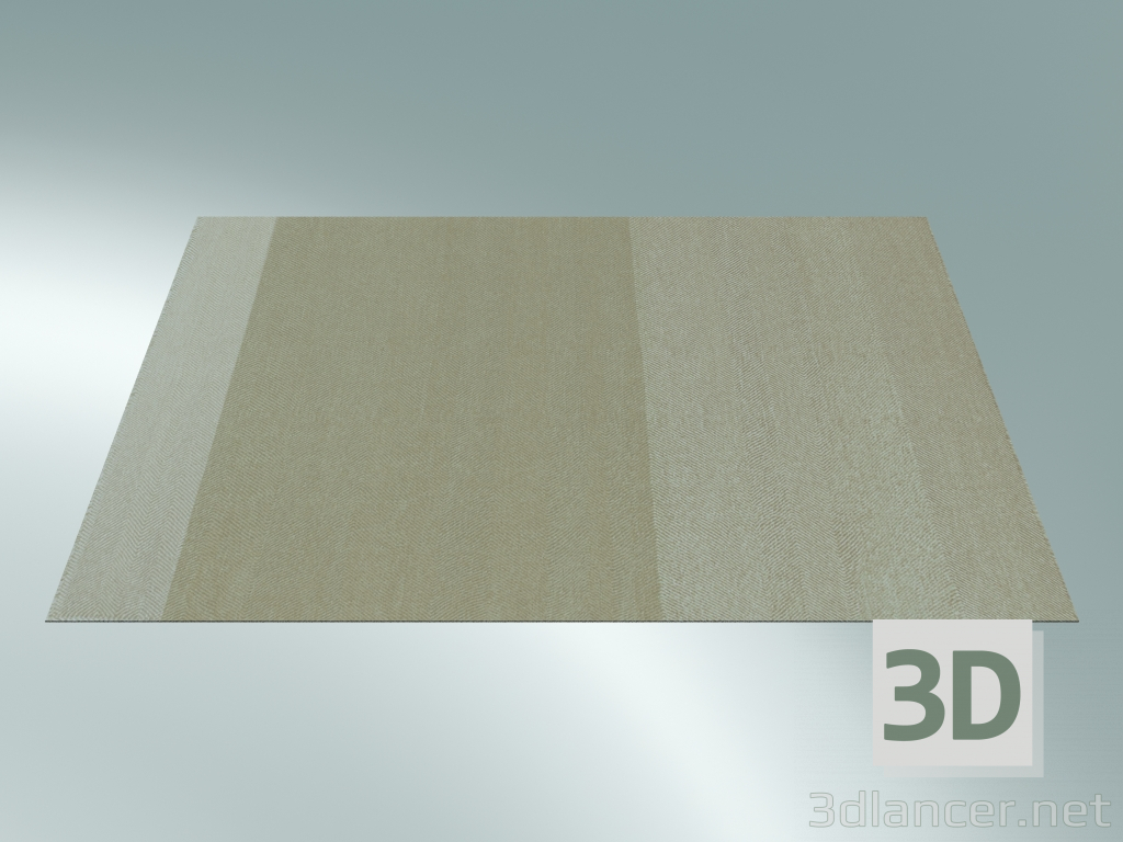 3d model Alfombra Varjo (170х240 cm, Arena) - vista previa