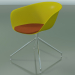 3d model Silla 4226 (sobre paso elevado, giratoria, con cojín en el asiento, PP0002) - vista previa