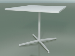 Mesa quadrada 5511, 5531 (H 74 - 89x89 cm, branco, V12)