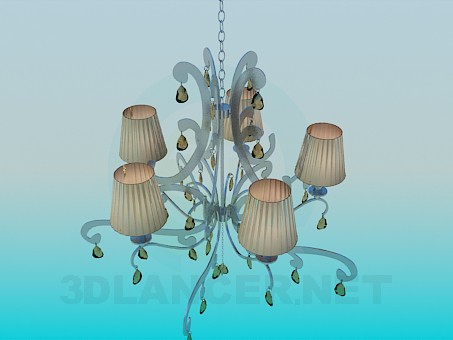 Modelo 3d Candelabro - preview