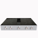 3d BORA Pro induction hob with integrated cooker hood model buy - render