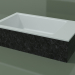 modello 3D Lavabo da appoggio (01R131102, Nero Assoluto M03, L 60, P 36, H 16 cm) - anteprima