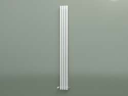 Radiador vertical RETTA (4 secciones 2000 mm 60x30, blanco mate)