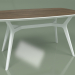 3d model Mesa de comedor Johann Walnut (blanco, 1400x800) - vista previa